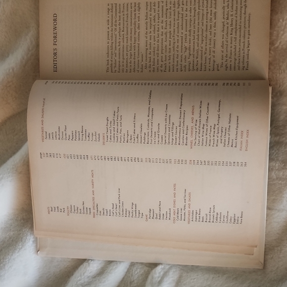 Vintage 850 Page Italian Cookbook Hardcover - Picture 7 of 8